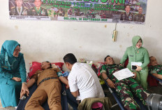 Donor Darah, Bupati Seluma Didamping Dokter Pribadi