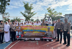 Dit Lantas Polda Bengkulu Edukasi Pelajar SMP, Implementasi Program Police Goes to School 