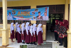 Ikuti ANBK, Siswa Harus   Mengungsi Dapatkan Sinyal