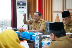 Optimalisasi PAD Bengkulu, Wagub Mian Tekankan Kekompakan Tim