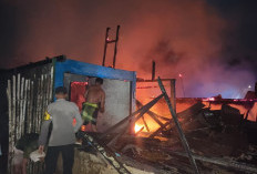 Empat Rumah di Rejang Lebong Ludes Terbakar, Kerugian Capai Rp465 Juta