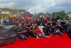 Ribuan Bikers Meriahkan Honda Bikers Day (HBD) 2025 Regional Sumatera di Istana Maimun Medan