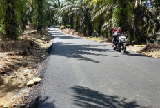 Ironi Jalan Inpres di Mukomuko,  Aspal Mulus 1,5 Km, Namun Akses   ke Kantor Desa Masih Jalur Tanah
