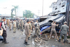 Bandel dan Nyalahi Aturan, Pedagang di Pasar Minggu Kota Bengkulu Ditertibkan, Ini yang Dilakukan Satpol PP