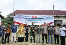 Dandim 0408/BS Hadiri Groundbreaking Pembangunan Koperasi Merah Putih