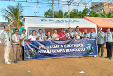 Peduli Gempa Bengkulu, Yamaha PT Thamrin Brothers Berikan Bantuan 