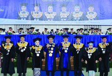 Unib Kukuhkan 6 Guru Besar Baru, Perkuat Tradisi Riset dan Keilmuan di Bengkulu