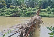 Rusak Diterjang Banjir 2019, Jembatan Kertapati Tak Kunjung Diperbaiki