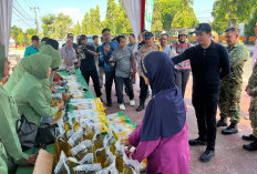 Sambut Idul Fitri, Kodim 0423/BU Sediakan Bazar Sembako Murah