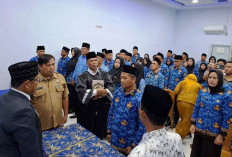  79 Kepsek, 3 Korwil dan 1   Kepala SKB di Lebong Dilantik