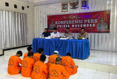 Kerja Cepat Polres Mukomuko, 9 Pelaku Curanmor hingga Curas Berhasil Diringkus, Warga Kembali Tenang
