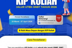  Mau Kuliah Gratis? Daftar KIP Kuliah Jalur UTBK-SNBT 2026 Saja, Begini Langkah-langkahnya