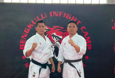 Yosia Yodan bersiap Menuju Ujian Terbuka Sabuk Hitam Karate Combat