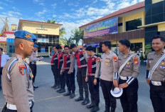 Gelar Gaktiblin, Sipropam Polresta Bengkulu Cek Kesiapan Personel 