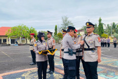 Kapolres Kaur Minta   Pejabat Baru Tancap Gas, Sertijab Tiga Perwira Polres Kaur