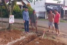 Cegah Banjir di BU, Anggota DPRD Provinsi Berlian Perjuangkan Pembuatan Drainase 