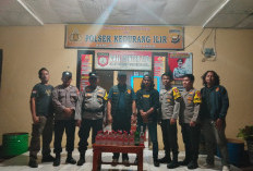 Patroli Malam Ramadan, Polsek Kedurang Ilir Amankan 60 Botol Miras