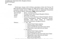 Horeee, 1.187 PPPK Paruh Waktu Bengkulu Selatan Dijadwalkan Terima SK Senin 12 Januari 2026
