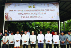 Polda Bengkulu Sembelih 24 Hewan Kurban 