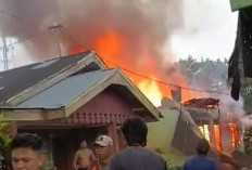 BREAKING NEWS: Kembali Mengamuk di Kepahiang,  Jago Merah Habisi  Rumah Pedagang Mainan