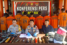 44 Pendemo PT DSJ Jadi Tersangka, 10 Orang Ditahan, Ini Pasal yang Mereka Langgar