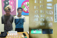 Kejar-kejaran di Tebat Karai, Dua Pengedar Sabu 27,8 Gram di Kabupaten Kepahiang Dibekuk