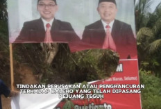 Baliho Dua Paslon Disobek OTD, Aksi Saling Tuduh kedua Kubu 