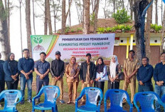Cegah Abrasi, Desa Tanjung   Agung Bentuk Komunitas