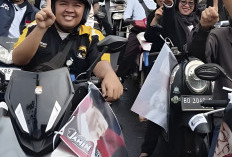  Bersatu Menangkan Capres AMIN, Masyarakat Pawai Kelilingi Kota Bengkulu