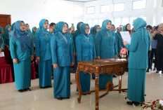 Lantik 9 Ketua Kecamatan,   PKK Kaur Gandeng 11 OPD, Bupati Minta MoU PKK Jangan Hanya Seremoni