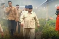 Prabowo Turun ke Kalimantan,Langsung Pimpin Operasi Penanganan Karhutla 