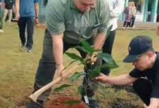 Rifai Ajak Warga Tanam Pohon dan Buah di Pekarangan, Gerakan Peduli Lingkungan Dimulai dari Kantor Bupati 