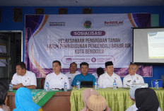 Kantah Kota Bengkulu Sosialisasi Pengadaan Tanah Pembangunan Retensi Pengendali Banjir