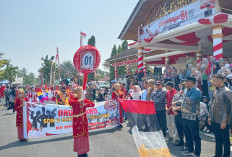 Lomba Drumband Pelajar Meriahkan   HUT ke-81 RI di Bengkulu Selatan