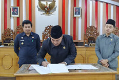 Semua Fraksi Setuju Perda RPJMD BU Disahkan, Ketua DPRD dan Bupati Arie Sampaikan Ini