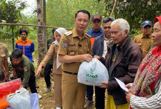  Bupati Fikri Santuni Korban Kebakaran, Begini Pesannya