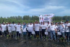 Gandeng Komunitas dan BUMDes, KKMD Mukomuko Gelar Aksi Perdana Tanam Mangrove