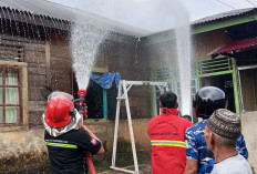 Rumah Warga Gunung Alam Terbakar, Kerugian Ditaksir Rp 10 Juta