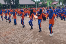 MIN 1 Kota Bengkulu Gelar  Senam Anak Indonesia Hebat, Begini Tujuannya