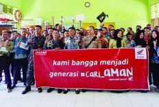  Konsisten Kampanyekan #Cari_Aman ,Kali Ini Giliran SMKN 4 Kota Bengkulu