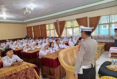  Personel Satlantas Polres Benteng Datangi Sekolah