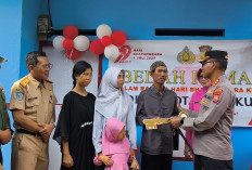  Polres Bengkulu Bedah Rumah Warga Tak Mampu, Ini Warga Penerima Manfaatnya