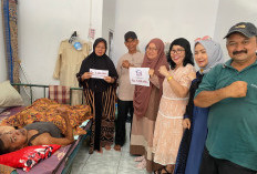  SOR dan Toko New Khatulistiwa Bantu Jupri, Penderita Stroke di Rawa Makmur Kota Bengkulu