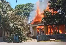 Sijago Merah Kembali Ngamuk di BU, Kali Ini Rumah Warga  yang Terbakar