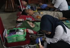 Peringati HUT Korem 041/Garuda Emas ke-80,  Kodim 0425/Seluma Gelar Donor Darah