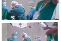 Video Viral, Nakes  Joget-Joget di ruang Operasi Sambil Kalungan Botol Infus, Kini  Begini Nasibnya 