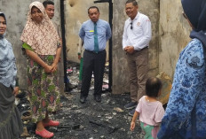 Rumah Guru SMP Ludes Terbakar, Diduga ini Penyebabnya