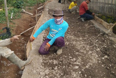 Pemdes Suka Negeri Bangun Rabat Beton, Permudah dan Memperlancar Aktivitas Masyarakat