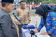 583 PPPK Tahap I Lebong Dilantik, Bupati Ingatkan Jangan Bermalas-Malasan Bekerja