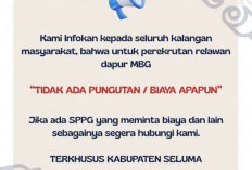 Perekrutan Karyawan SPPG, Gratis
